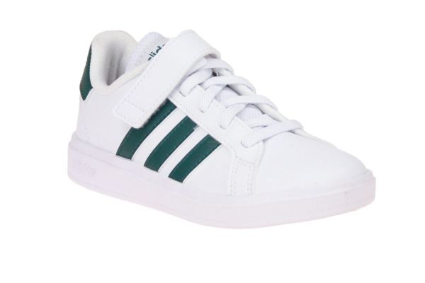Adidas Grand Court 2.0 EL Wit-Groen  (IG4842) - MerkenOutlet