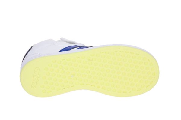 Adidas Grand Court Mid K Wit-Blauwe Sneaker  (IE3861) - MerkenOutlet