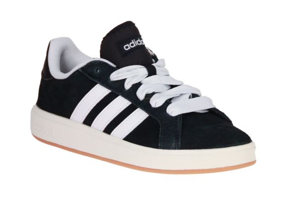 Adidas Grand Court Base 00s Zwarte Sneaker  (IH6184 ZWART) - MerkenOutlet