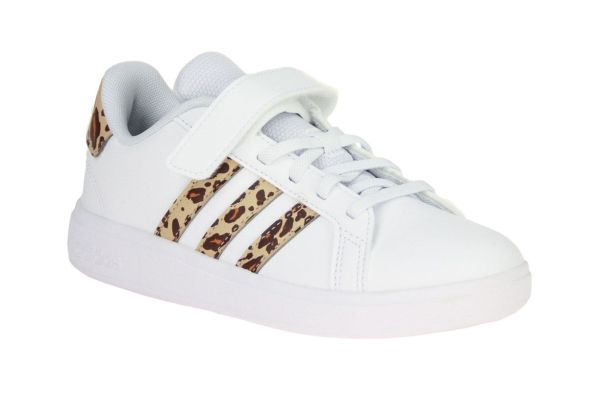 Adidas Grand Court 2.0 EL C Wit Leopard  (IH7842) - MerkenOutlet