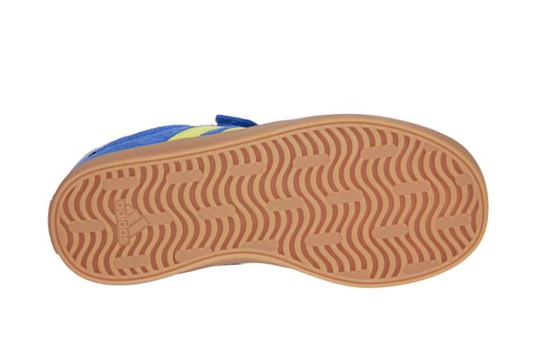 Adidas VL Court 3.0 EL C Blauw-Gele Sneaker  (JH6313) - MerkenOutlet