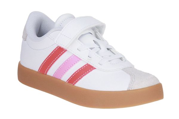 Adidas VL Court 3.0 EL C Wit-Roze Sneaker  (JH6318) - MerkenOutlet