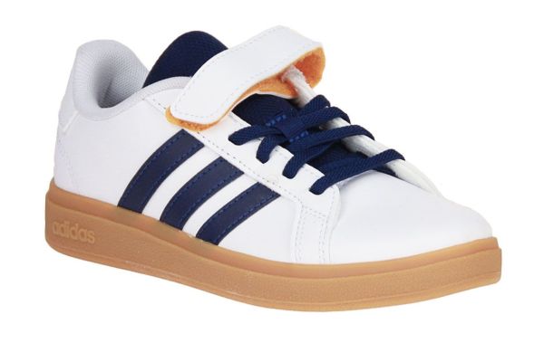 Adidas Grand Court 2.0 EL C Wit-Blauwe Sneaker  (JI0973) - MerkenOutlet