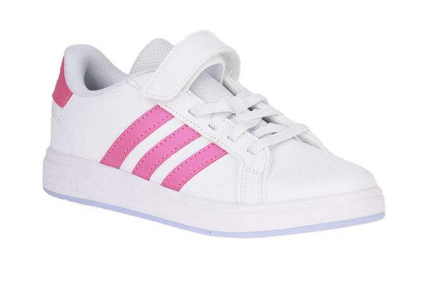 Adidas Grand Court 2.0 EL C Wit-Roze Sneaker  (JI0975) - MerkenOutlet