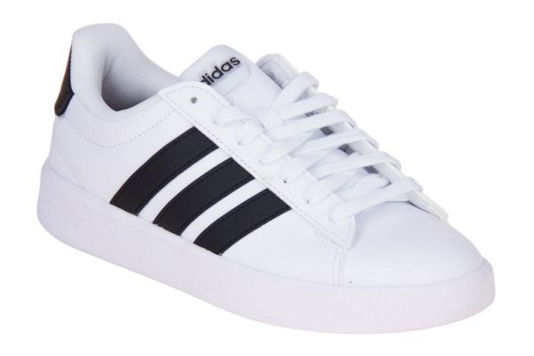 Adidas Grand Court 3.0 Sneaker Wit-Zwart  (IH1487) - MerkenOutlet