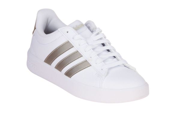 Adidas Grand Court 3.0 Wit-Goud  (IH1488) - MerkenOutlet