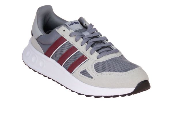 Adidas RUN 84 Sneaker Grijs-Bordo  (JR7479) - MerkenOutlet