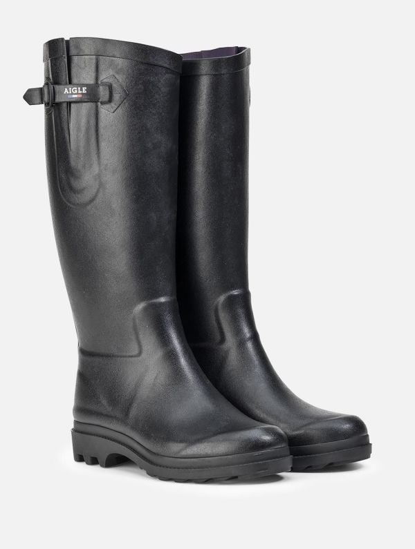 Aigle Aiglentine 2 Zwarte Regenlaars  (88809) - MerkenOutlet
