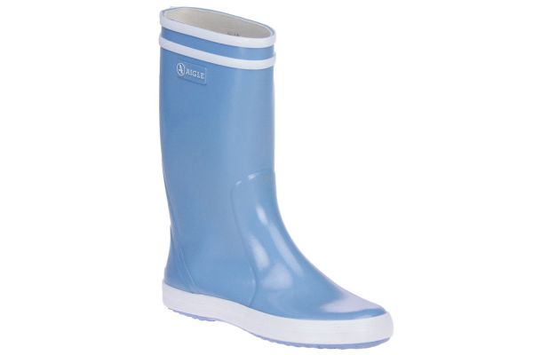Aigle Lollypop Bleu Ciel Blauwe Regenlaars  (NB128) - MerkenOutlet