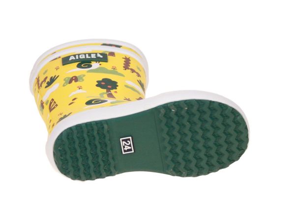 Aigle Lollypop Gele Regenlaars Animaux  (NA42I) - MerkenOutlet