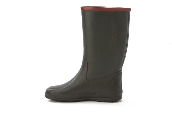 Aigle kaki klassieke Perdrix rubberlaars  (24567) - MerkenOutlet