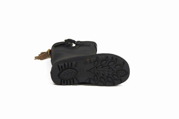 Aigle Blauwe rubberlaars Woodypop met wol  (NB162) - MerkenOutlet