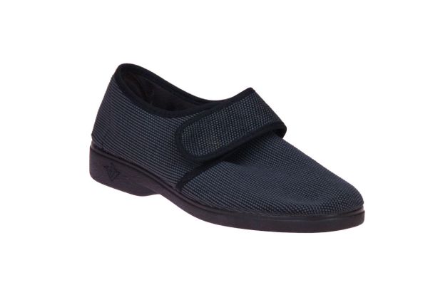 Alberola Zwart-Grijze Pantoffel Gesloten  (17-T5892) - MerkenOutlet