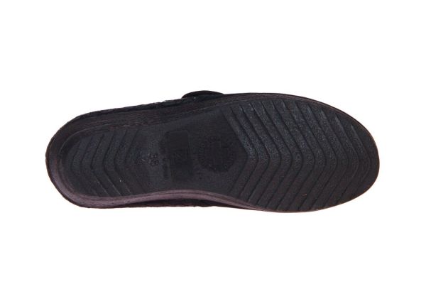 Alberola Zwart Gesloten Pantoffel  (17-411581) - MerkenOutlet