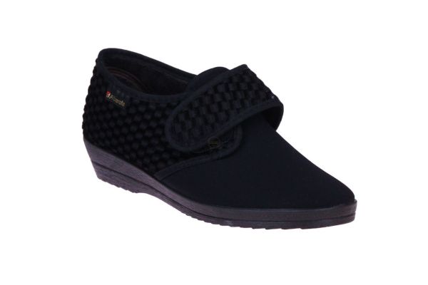 Alberola Zwart Gesloten Pantoffel  (47143-387) - MerkenOutlet