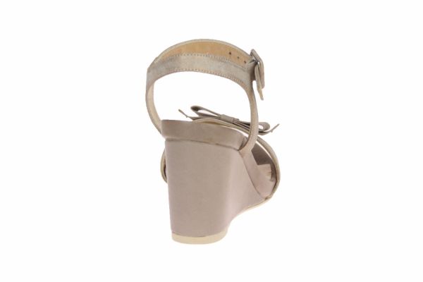 Andrea Catini Metallic Sandaal Met Sleehak  (425) - MerkenOutlet