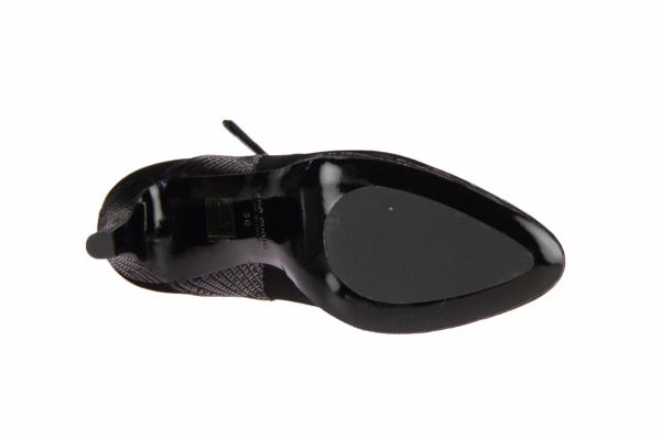 Andrea Catini Zwarte Pump Gesp  (730) - MerkenOutlet