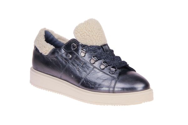 Andrea Morelli Grijs Metallic Sneaker  (50232) - MerkenOutlet