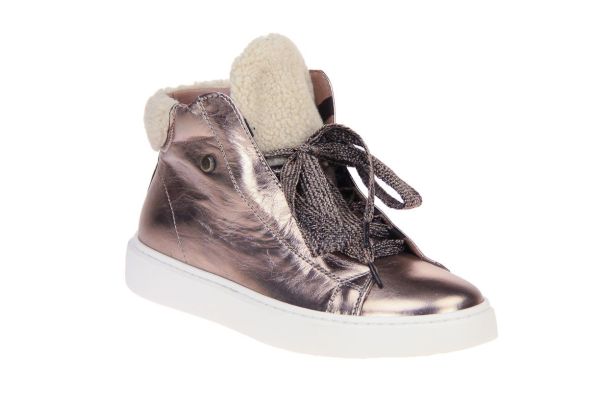 Andrea Morelli Brons Hoge Sneaker  (50260) - MerkenOutlet