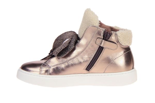 Andrea Morelli Brons Hoge Sneaker  (50260) - MerkenOutlet