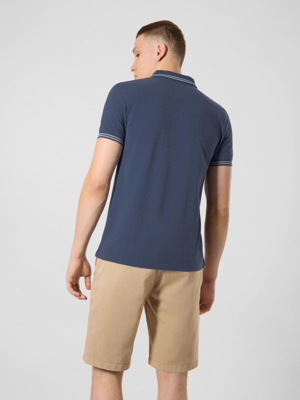 Antwrp Classic Polo Shirt Pacific Blue  (BPO500-L031/000436 PACIFUC BLUE) - MerkenOutlet