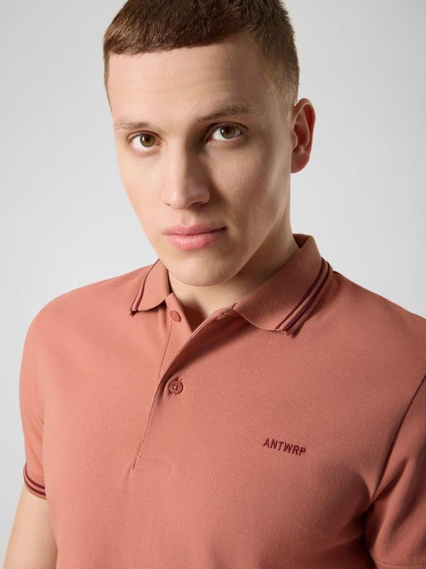 Antwrp Classic Polo Shirt Canyon Stone  (BPO500-L031/000341 - CANYON STONE) - MerkenOutlet