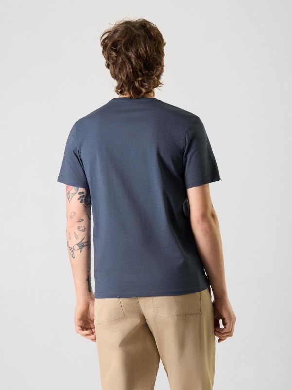 Antwrp Tabasco Logo T-shirt Pacific Blue  (BTS515-L001S/000436 PACIFIC BLUE ) - MerkenOutlet