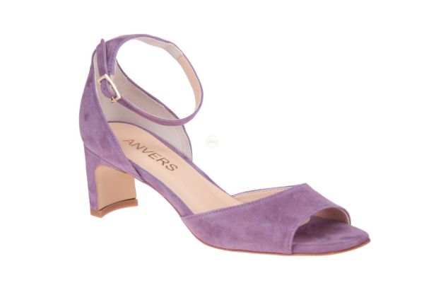 Anvers Paarse Sandaal  (99/ANITA-799) - MerkenOutlet