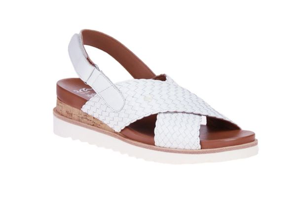 Ara Valencia Witte Sandaal G-leest  (1228206-16) - MerkenOutlet