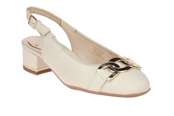 Ara Beige Pump Openhiel H-leest  (1211802-08) - MerkenOutlet