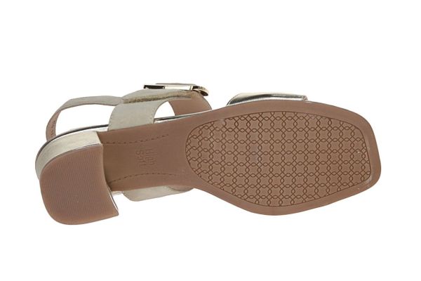 Ara Beige-Goud Sandaal  (1220510-11) - MerkenOutlet