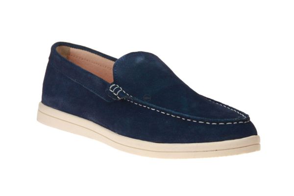 L'Atelier Tropézien Paul Blauwe Moccasin  (Paul-navy) - MerkenOutlet