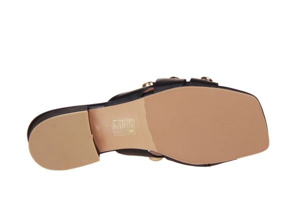 Babouche Slipper Zwart  (G-SABIEN-1/Black) - MerkenOutlet