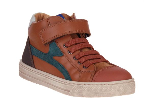 Babybotte Cognac Hoge Sneaker  (5395-B038) - MerkenOutlet
