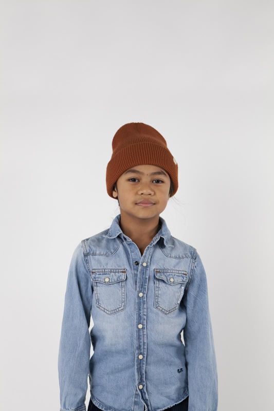 Barts Kinabalu Beanie Kids Roest  (4084-112) - MerkenOutlet