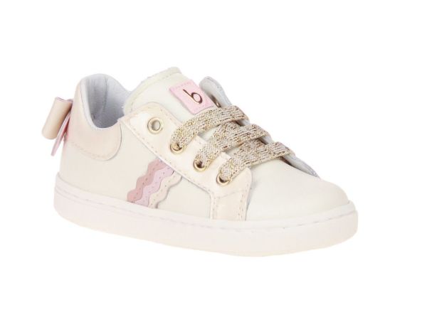 Beberlis Off White-Roze Eerste Stapper  (23148-B) - MerkenOutlet