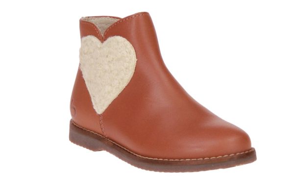 Beberlis Camel Enkellaars Hartje  (22755-W23-A) - MerkenOutlet