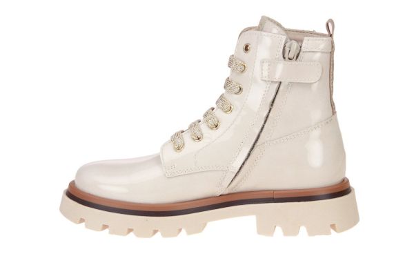 Beberlis Beige Veterboot Lak  (22826-W23-A) - MerkenOutlet