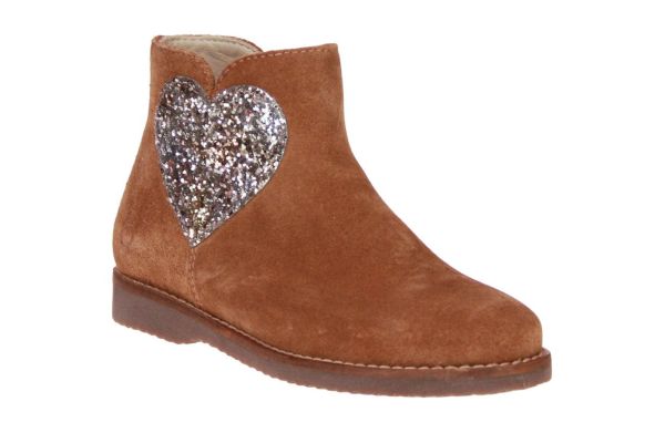 Beberlis Cognac Enkellaars Hartje  (23478) - MerkenOutlet