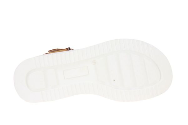 Beberlis Cognac-Gele Sandaal  (23754-C) - MerkenOutlet