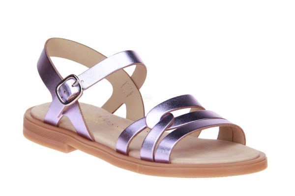 Beberlis Sandaal Metallic Lila  (23760-C) - MerkenOutlet