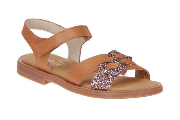 Beberlis Camel Sandaal  (23770 HONEY) - MerkenOutlet