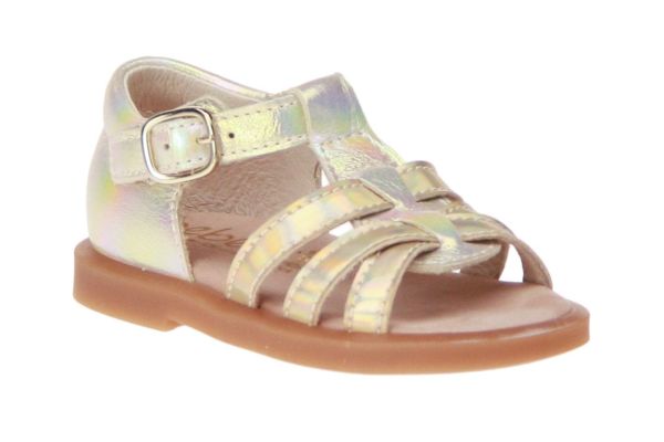 Beberlis Sandaal Gesloten Hiel Goud  (23806-D) - MerkenOutlet