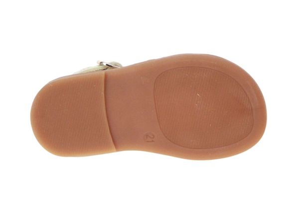 Beberlis Sandaal Gesloten Hiel Goud  (23806-D) - MerkenOutlet