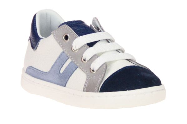 Beberlis Offwhite-Blauw Eerste Stapper  (23831-A) - MerkenOutlet