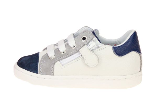 Beberlis Offwhite-Blauw Eerste Stapper  (23831-A) - MerkenOutlet