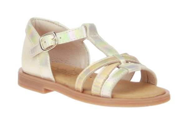 Beberlis Sandaal Goud Gesloten Hiel  (24473-A) - MerkenOutlet