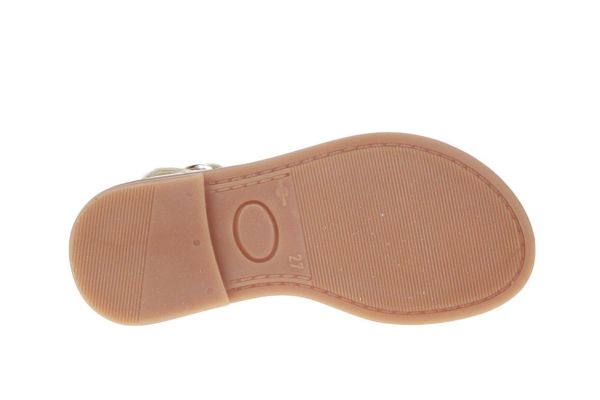 Beberlis Sandaal Goud Gesloten Hiel  (24473-A) - MerkenOutlet