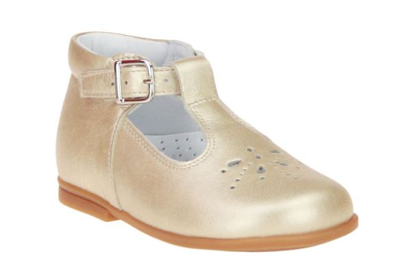 Beberlis Goud Gesloten Schoentje  (ROBIN-B) - MerkenOutlet