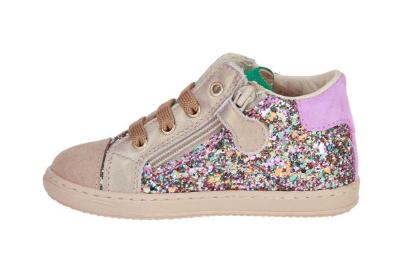 Beberlis Goud-Multi Sneaker  (24196-E) - MerkenOutlet
